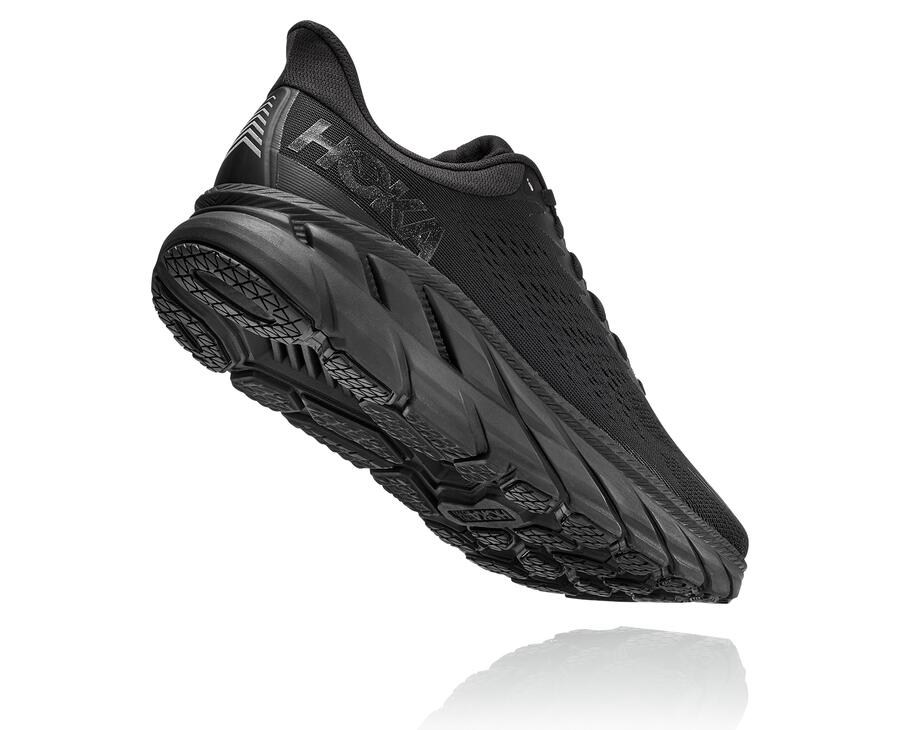 Hoka One One Hardloopschoenen Heren - Clifton 7 - Zwart - XH9687405